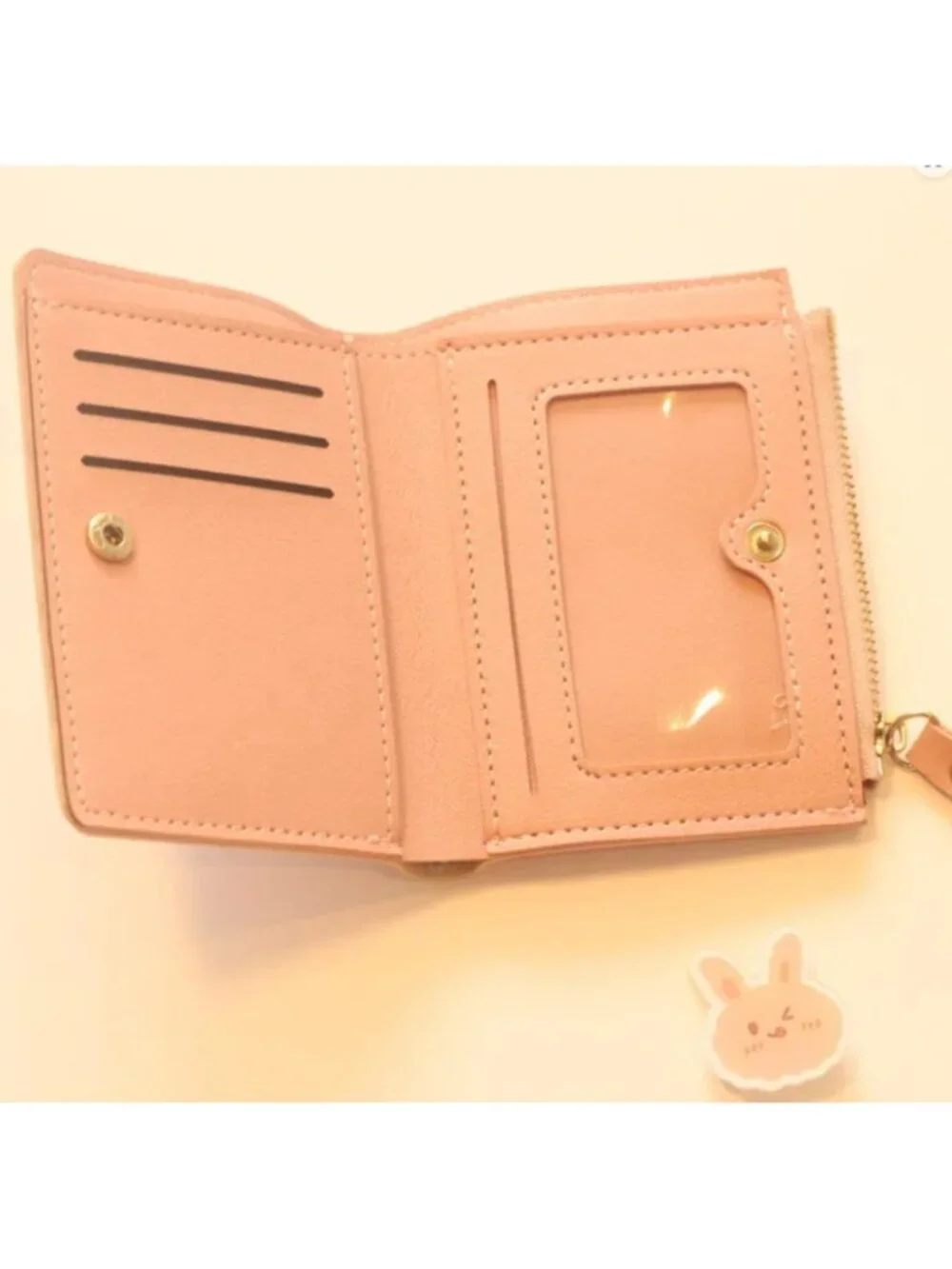 Hello Kitty Wallet Bundle (Set of 3) Cute Bi-Fold Wristlet Wallets Zipper Coin